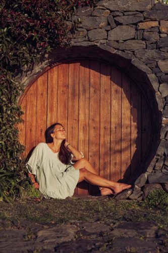 hóspede no exterior